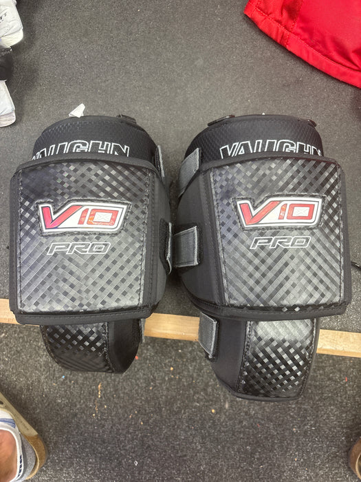 Demo Vaughn V10 Pro Goalie Knee Guards Size Senior
