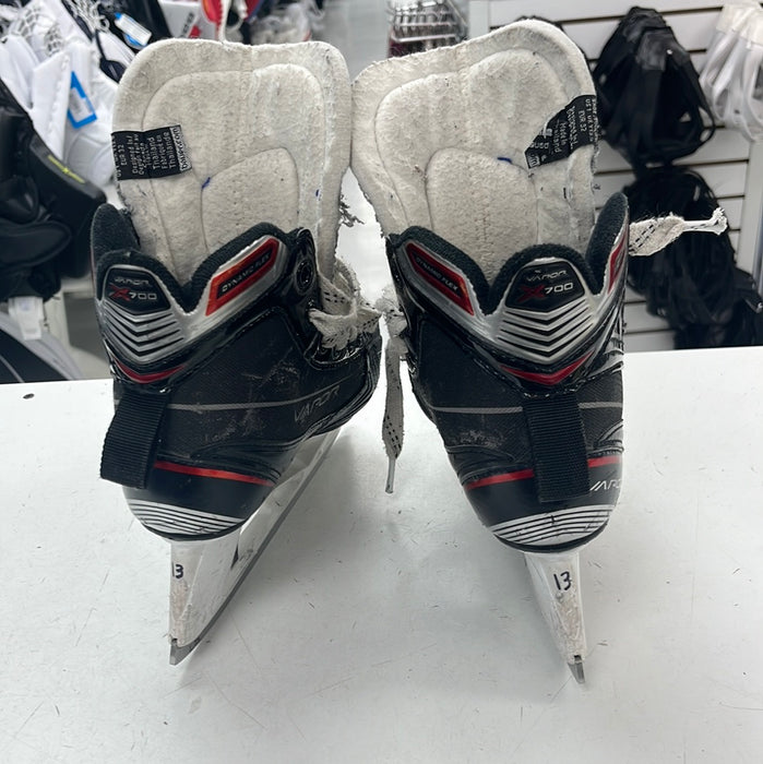 Used Bauer Vapor X700 Goal Skates size 13 Youth