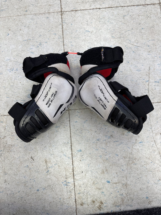 Used CCM Jetspeed Ft475 Junior Large Elbow Pads