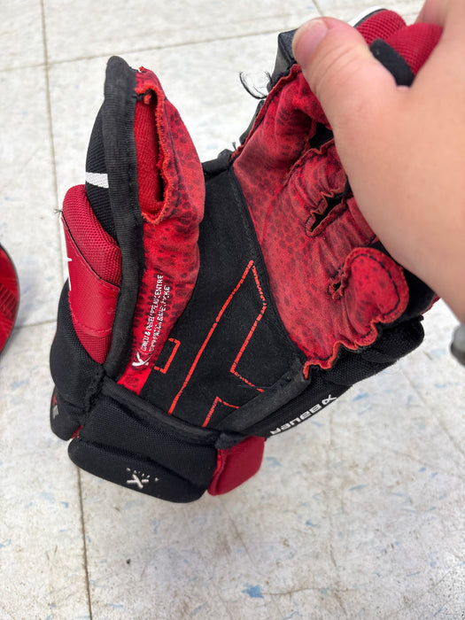 Used Bauer Vapor 3X Junior 12" Gloves