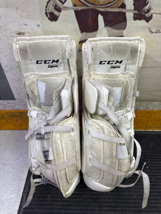Used CCM Premier R1.5 28+1” Goalie Leg Pads