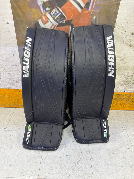 Used Vaughn SLR3 30+2” Junior Goalie Leg Pads