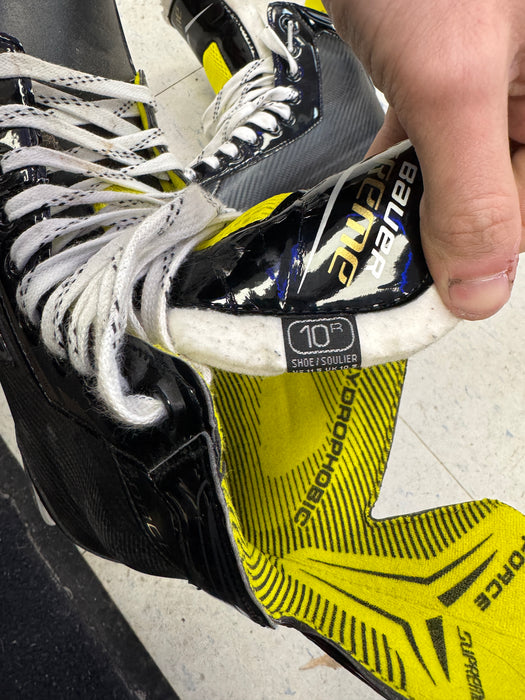 Used Bauer Supreme FORCE Skates 10.D