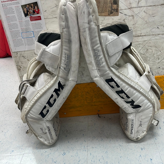 Used CCM P2.5 26+1 Goal Pads