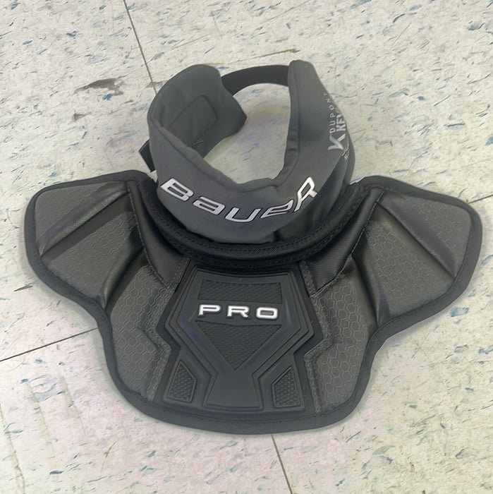 Used Bauer Pro Junior Goalie Neck Guard