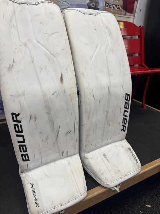 Used Bauer Shadow Leg Pads Senior Large 35"