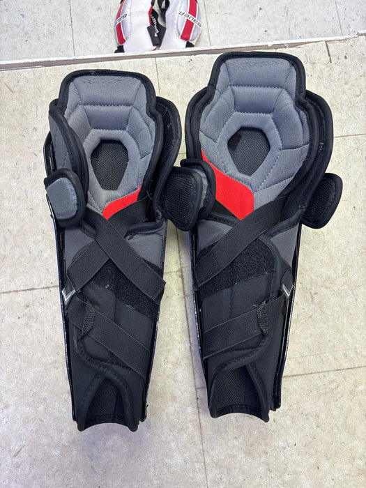 Used CCM U+ 12” Junior Shin Guards