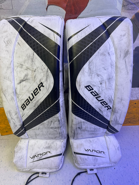 Used Bauer Vapor X700 Goal Pads Junior Medium