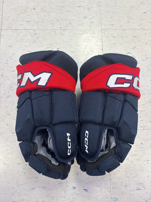Used CCM HGJSCHL 14” Oshawa Generals ‘MARRELLI’ Pro Stock Gloves