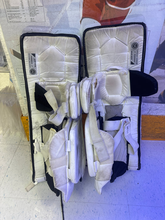 Used Bauer Vapor X700 Goal Pads Junior Medium