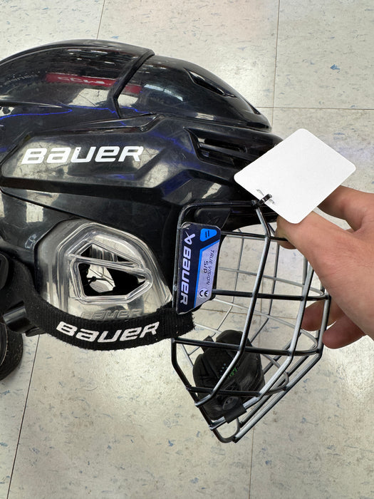 Used Bauer ReAkt 65 Helmet Combo Senior Small