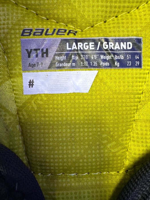 Used Bauer Supreme Mach Youth Large Shoulder Pads