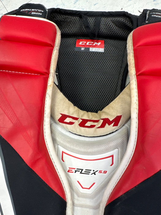 Used CCM Eflex 5.9 Intermediate Medium Chest Protector
