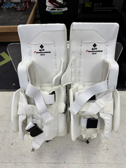 Used True Hzrdus 9x4 Leg Pads 32" + 2" Senior