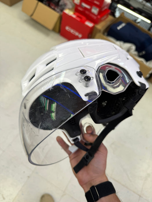 Used Pro Stock CCM SUPERTACKS X Helmet