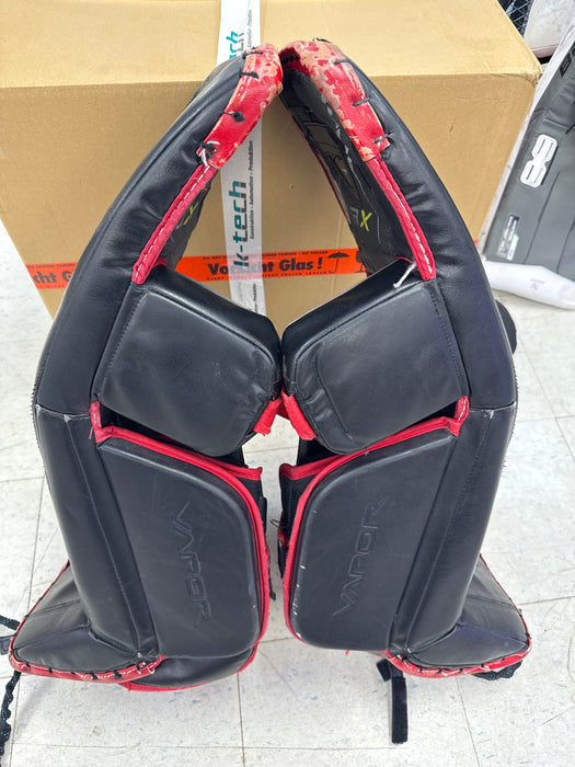 Used Bauer Vapor 3X Goalie Pads Intermediate Large 32+
