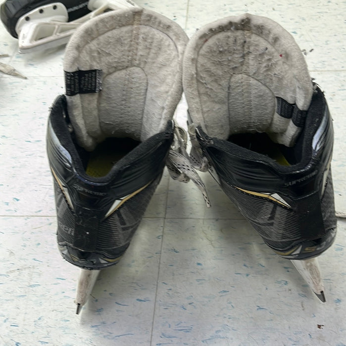 Used Bauer Supreme S27 Size 4 Goal Skates