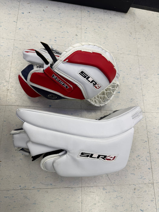 Vaughn SLR4 Pro Carbon Goalie Pad Set 33” + 2” Senior