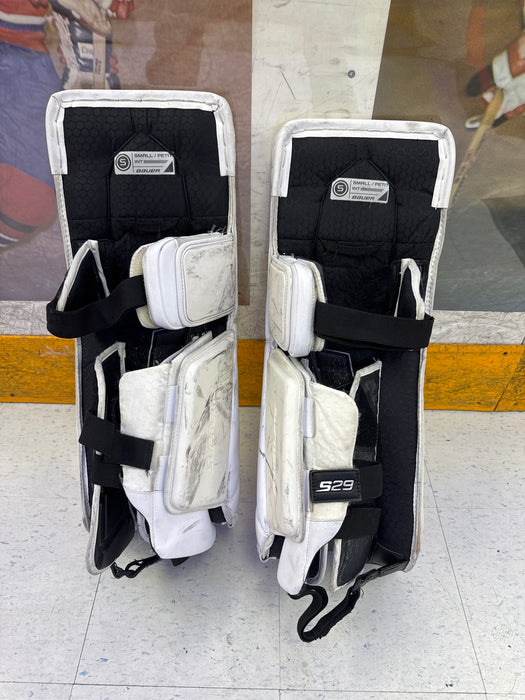 Used Bauer Supreme S29 Intermediate Small Goalie Pads