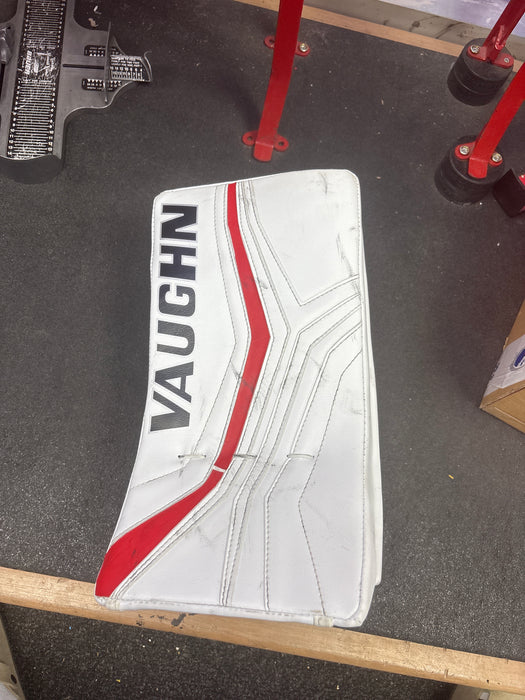 Used Vaughn Velocity V10 Pro Carbon Goalie Blocker Left Hand Size Senior