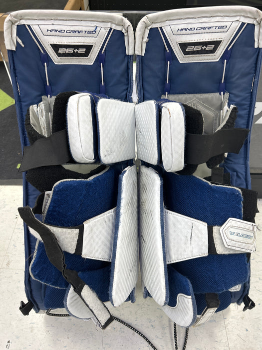Used Vaughn Velocity V9 Junior Goal Pads