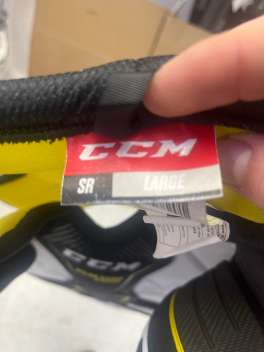 Used CCM Custom Pro Senior Large Shoulder Pads