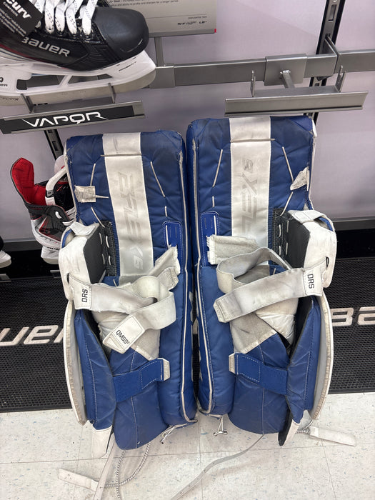 Used CCM Eflex 6.5 Goal Leg Pad Junior Size 30+1”