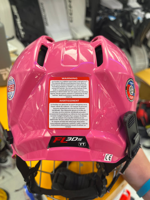 Used CCM FitLite 3Ds Youth Helmet *CERTIFIED*