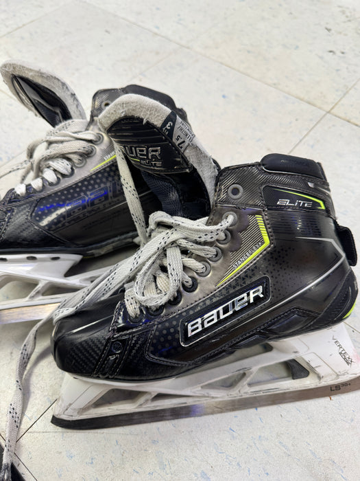 Used Bauer Elite Goal Skates 7.5 Fit 3