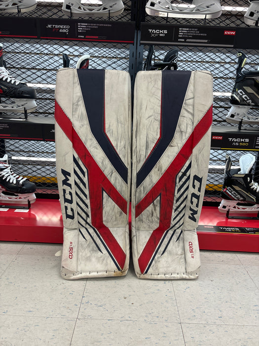 Used CCM Axis 1.5 Junior 30+1” Goal Pads