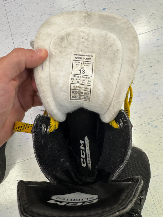 Used CCM FT680 Skates Youth 13.0