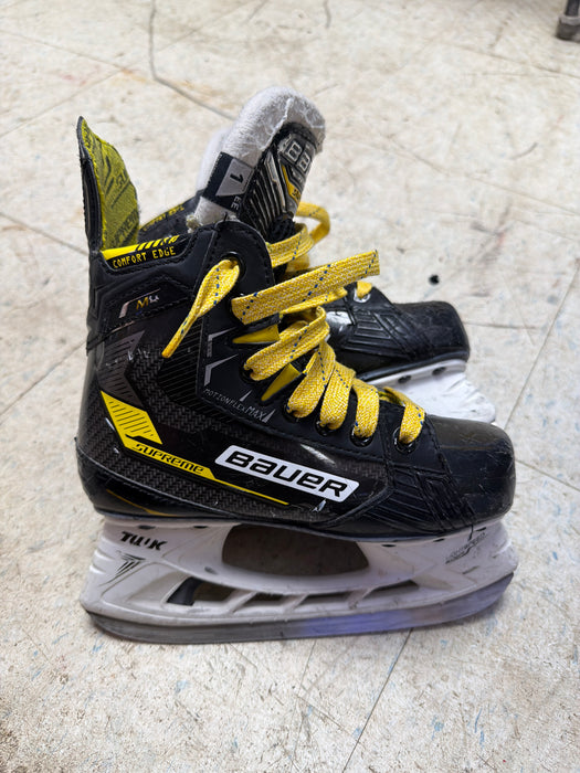 Used Bauer Supreme M4 Size 1.0EE Skates
