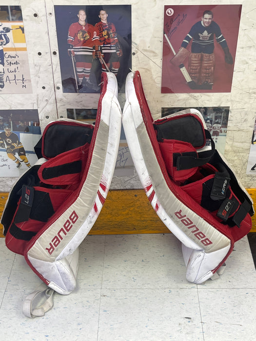 Used Bauer Supreme S27 28+1 Goal Pad