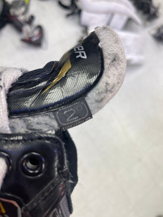 Used Bauer Supreme S27 Size 2 Goal Skates