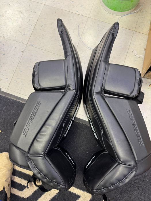 Used Bauer M5 Pro Leg Pads Intermediate Large 32"