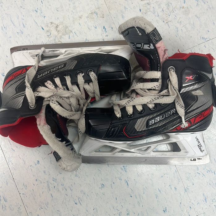 Used Bauer Vapor X2.7 Size 2EE Goal Skates