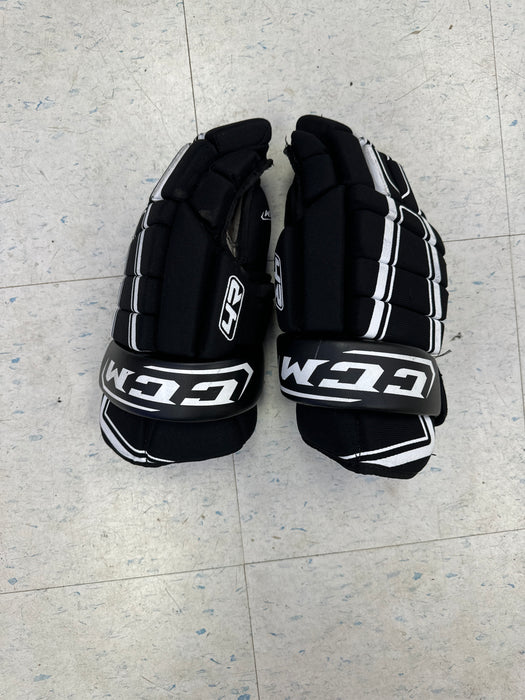Used CCM 4R 14” Player Gloves