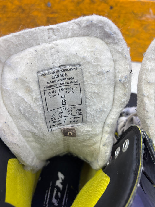 Used CCM Super Tacks 9370 Size 8.0D Skates