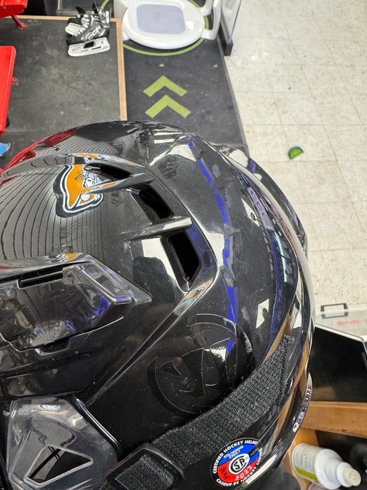 Used Warrior CF100 Helmet Combo Senior Medium