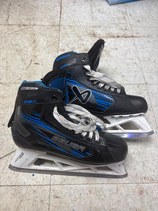 Used Bauer GSX Goalie Skates Size 7.0 D