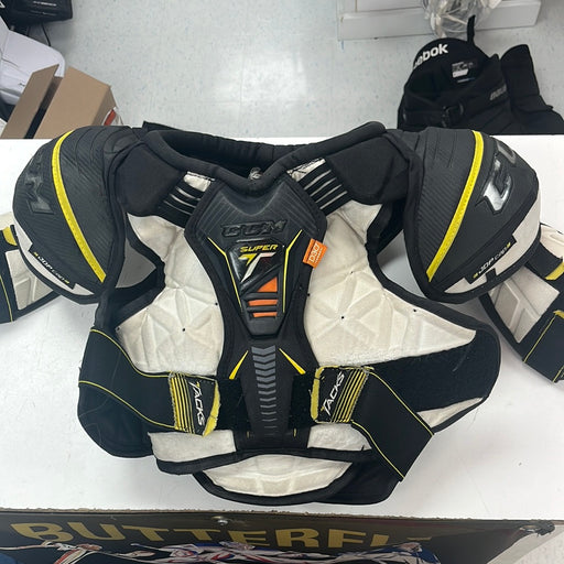 Used CCM SuperTacks Junior Large Shoulder Pads