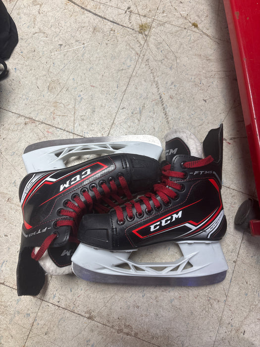 Used CCM Jetspeed FT 345 Skates Size 4