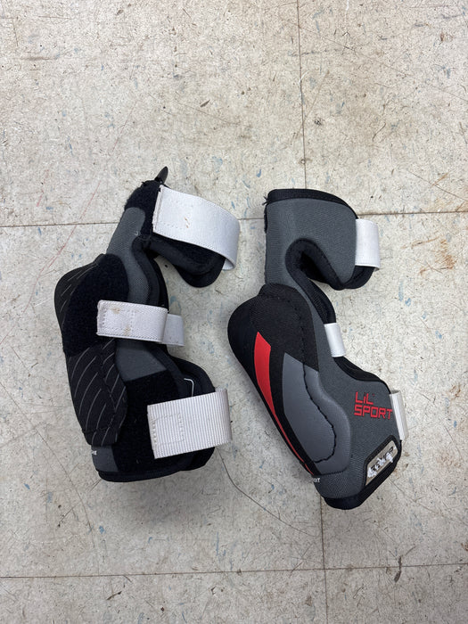 Used Bauer Lil Sport Junior Elbow Pads