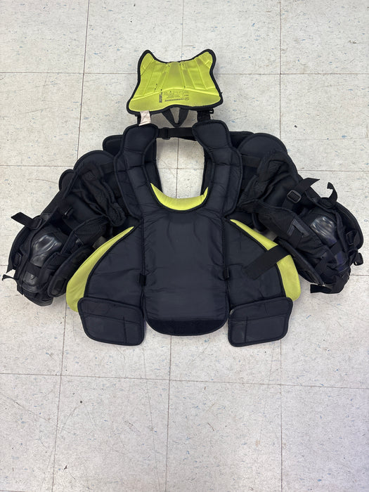 Used Warrior R/X4 E+ Intermediate Small/Medium Chest Protector