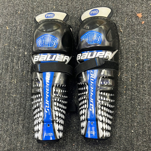Used Bauer Supreme Pro 11” Shin Pads