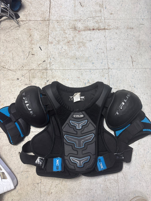 Used True XC9 Shoulder Pads Size Senior Small