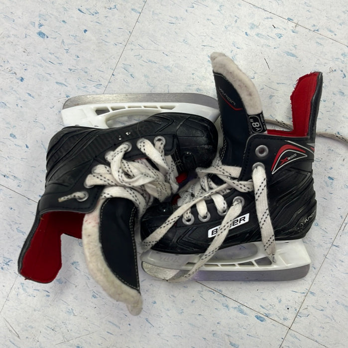 Used Bauer Vapor X300 Size 8 Youth Player Skates