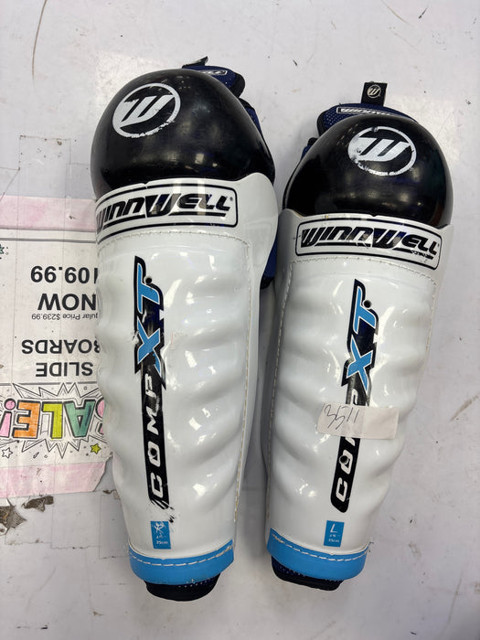 Used WinnWell 14” Shin Guards