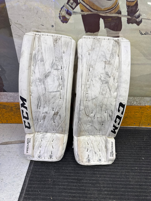 Used CCM Premier R1.5 28+1” Goalie Leg Pads