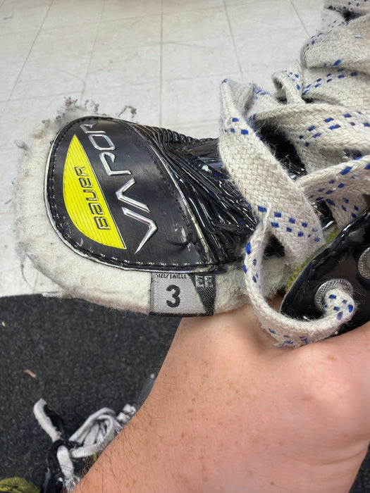 Used Bauer Vapor 3x Size 3.0EE Skates